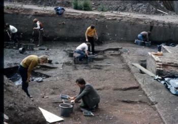 Stafford Clarke Street excavations 1975