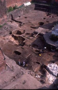 Stafford St Mary's Grove excavations 1980